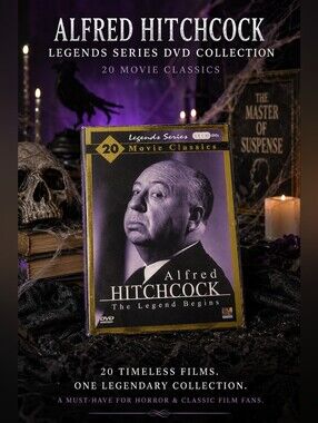 Alfred Hitchcock - The Legend Begins (DVD, 2007, 4-Disc Set) 20 Classic Movies